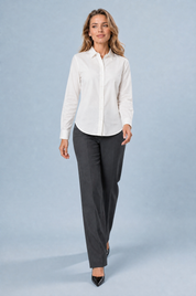 Chemise fluide manches longues | Vue en mouvement | Lounelle Paris