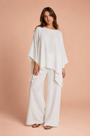 Ensemble ample encolure bateau | Vue de face | Lounelle Paris