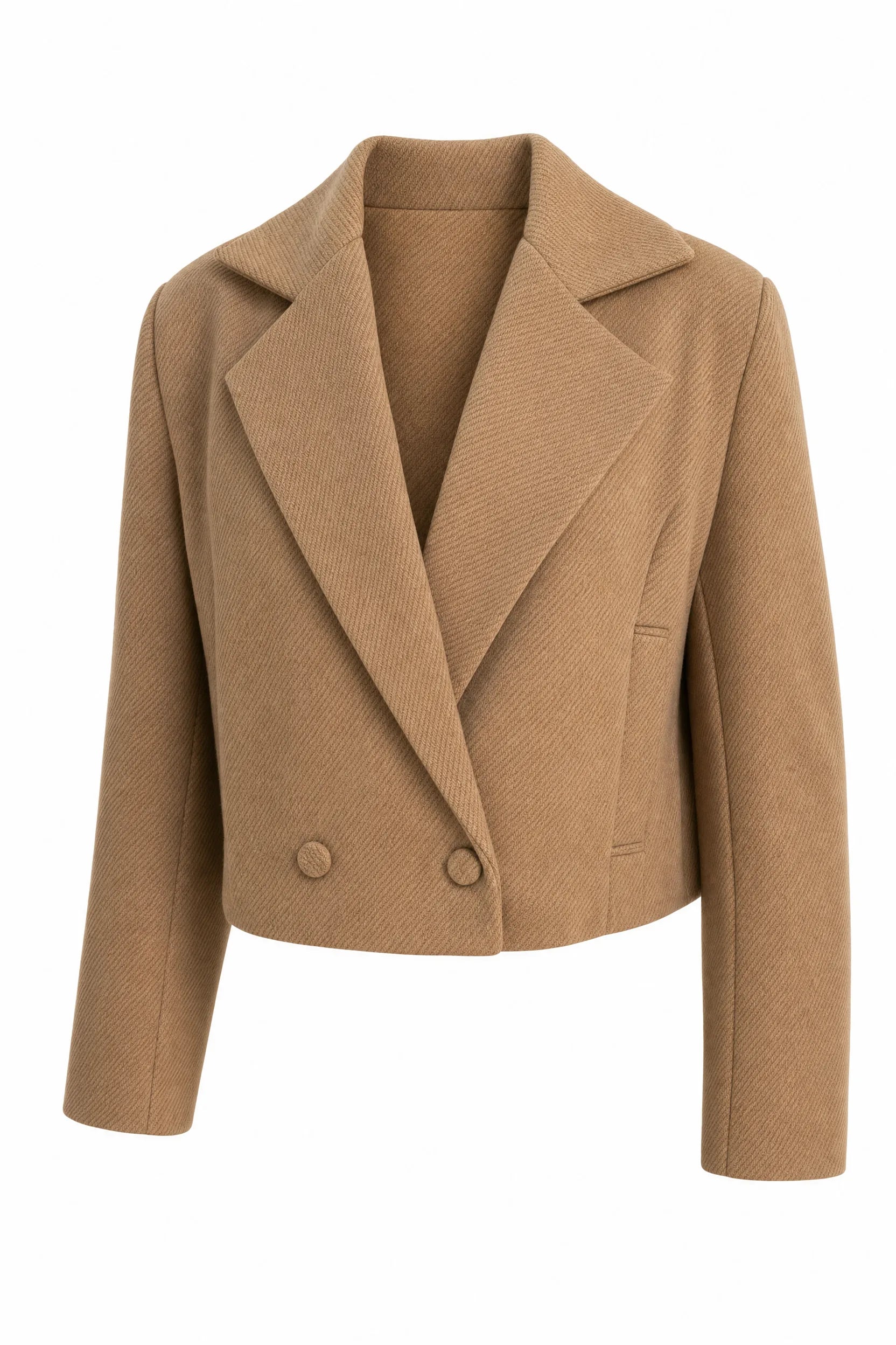 Blazer court ample à double boutonnage | Lounelle Paris