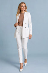 Blazer mi-lungo a doppio petto