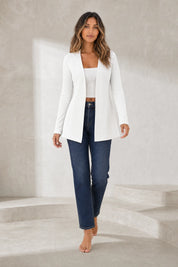 Blazer mi-long col V | Lounelle Paris
