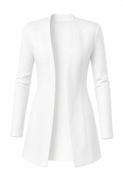 Blazer mi-long col V | Lounelle Paris
