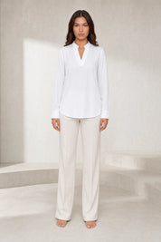 Blouse fluide col en V | Lounelle Paris