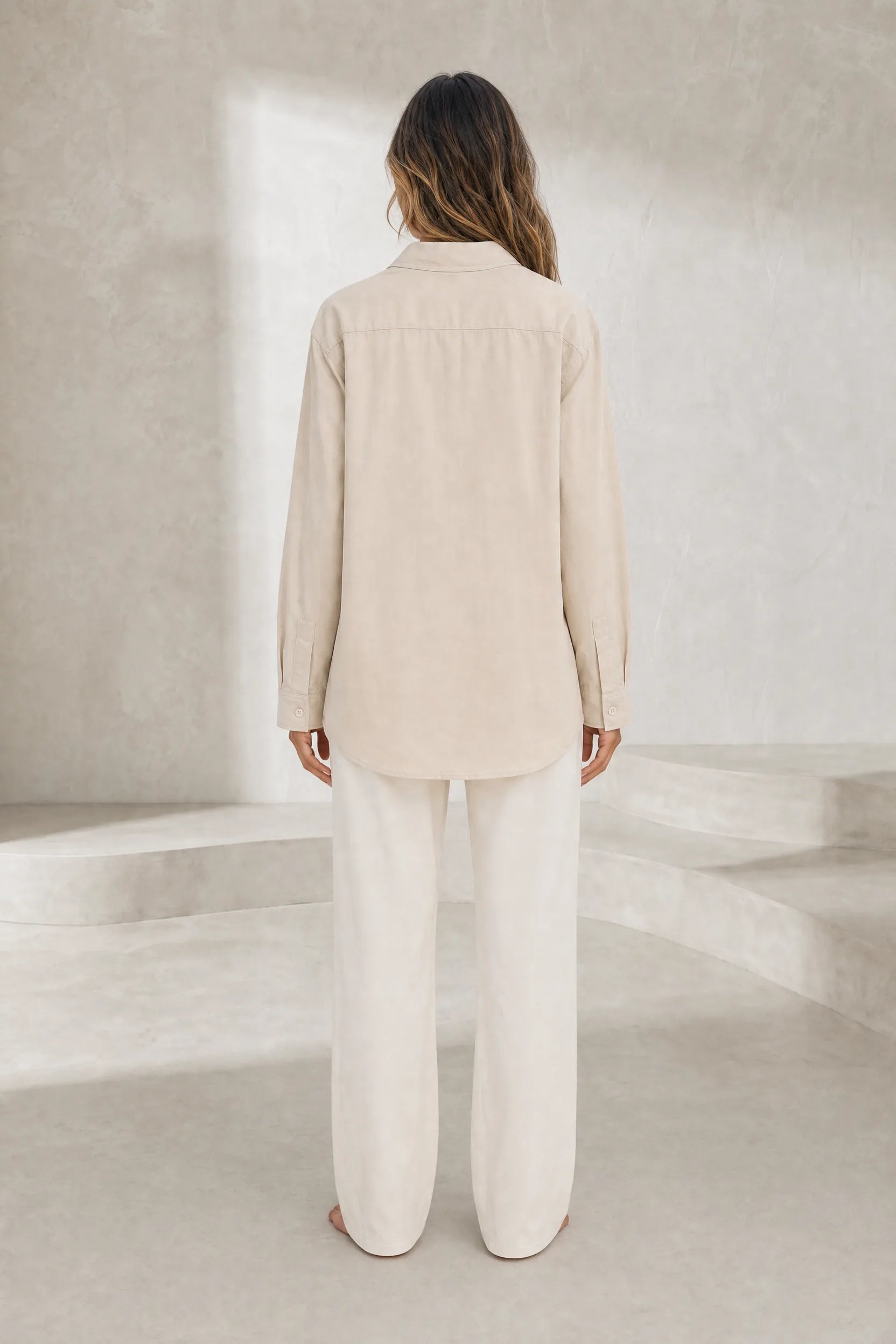 Chemise fluide à col chemise | Lounelle Paris