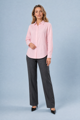 Camicia fluida a maniche lunghe