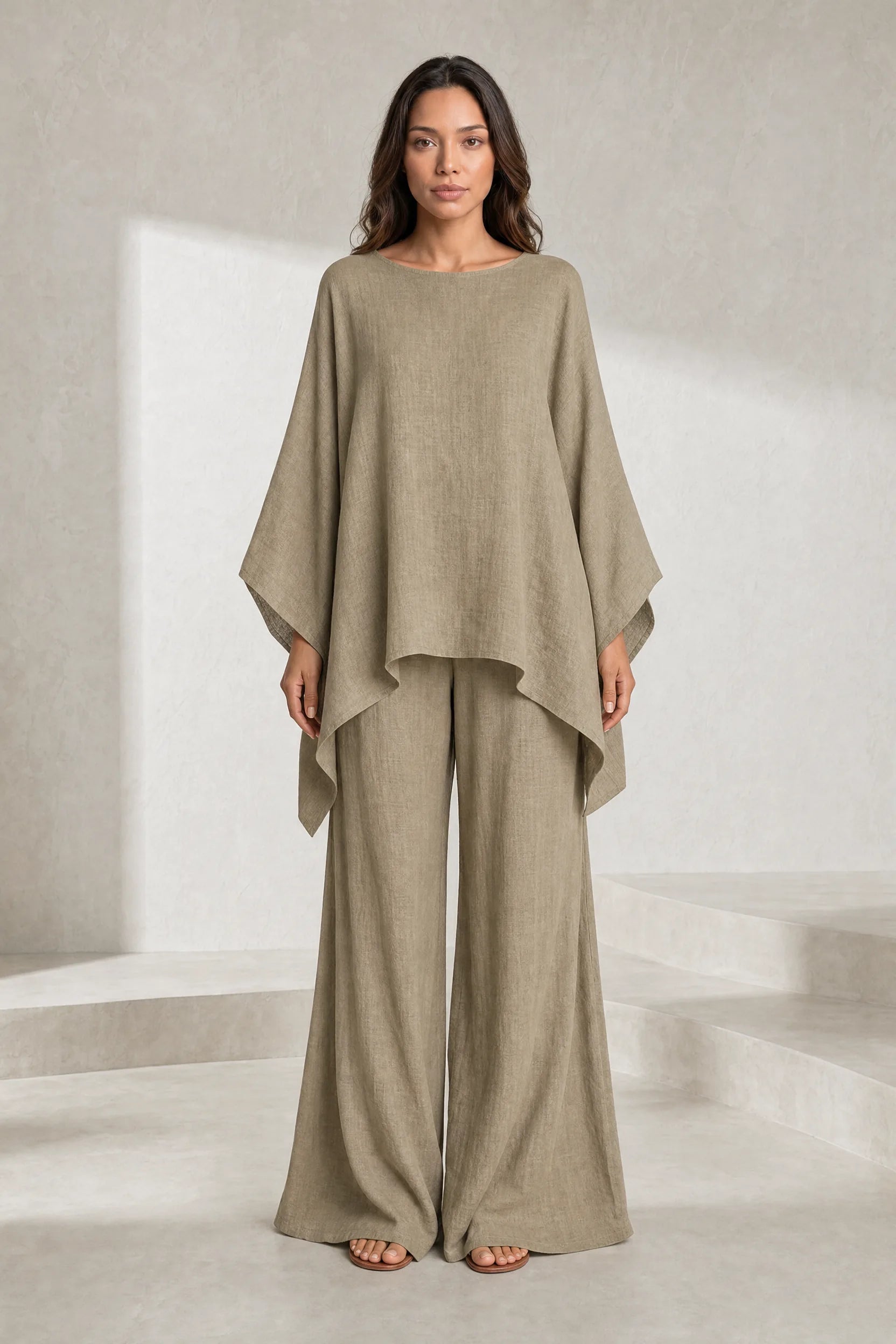Ensemble ample col bateau | Lounelle Paris