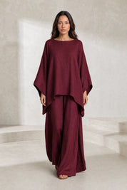 Ensemble ample col bateau | Lounelle Paris