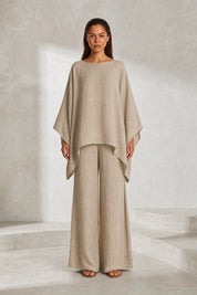 Ensemble ample encolure bateau | Lounelle Paris