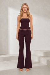 Ensemble bandeau taille haute