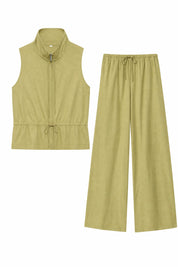 Ensemble sans manches col montant | Lounelle Paris