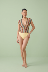 Body scollo V schiena nuda