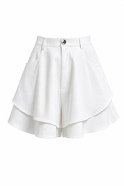 Jupe-culotte taille haute fluide | Lounelle Paris