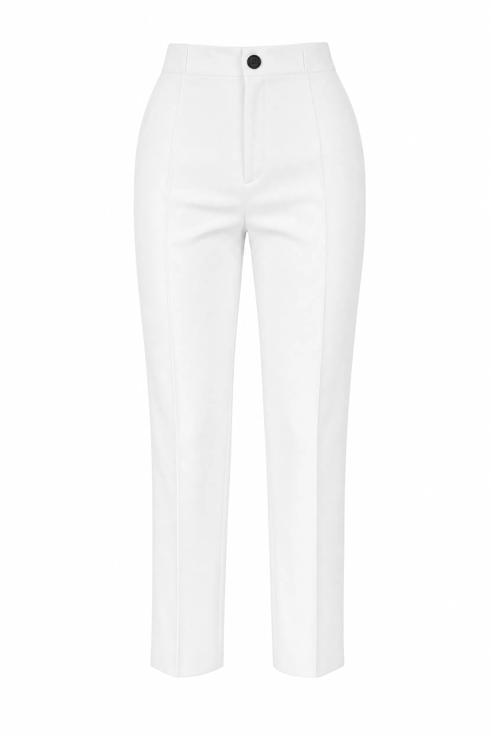 Pantalon droit taille haute 7/8 | Lounelle Paris