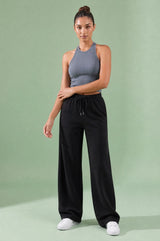 Pantalone largo con coulisse