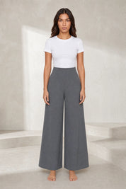 Pantalon large fluide taille haute | Lounelle Paris