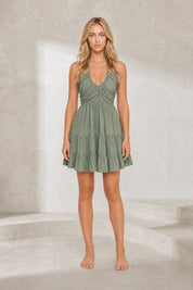 Robe col en U dos nu | Lounelle Paris