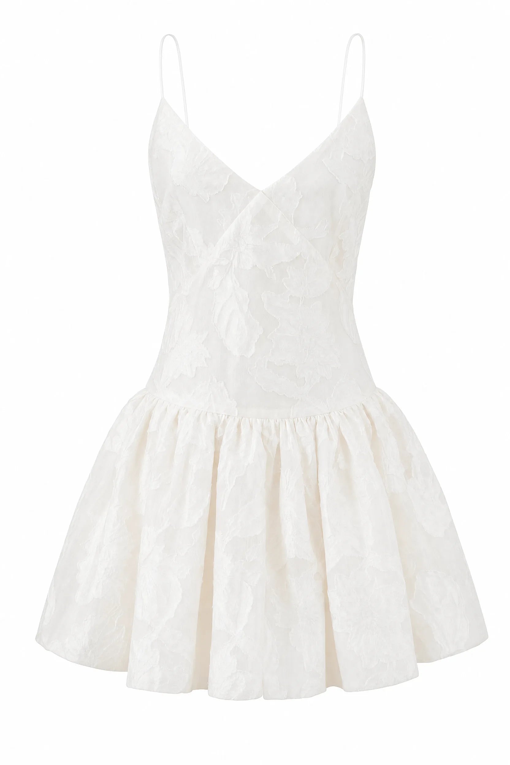 Robe col V fines bretelles | Lounelle Paris