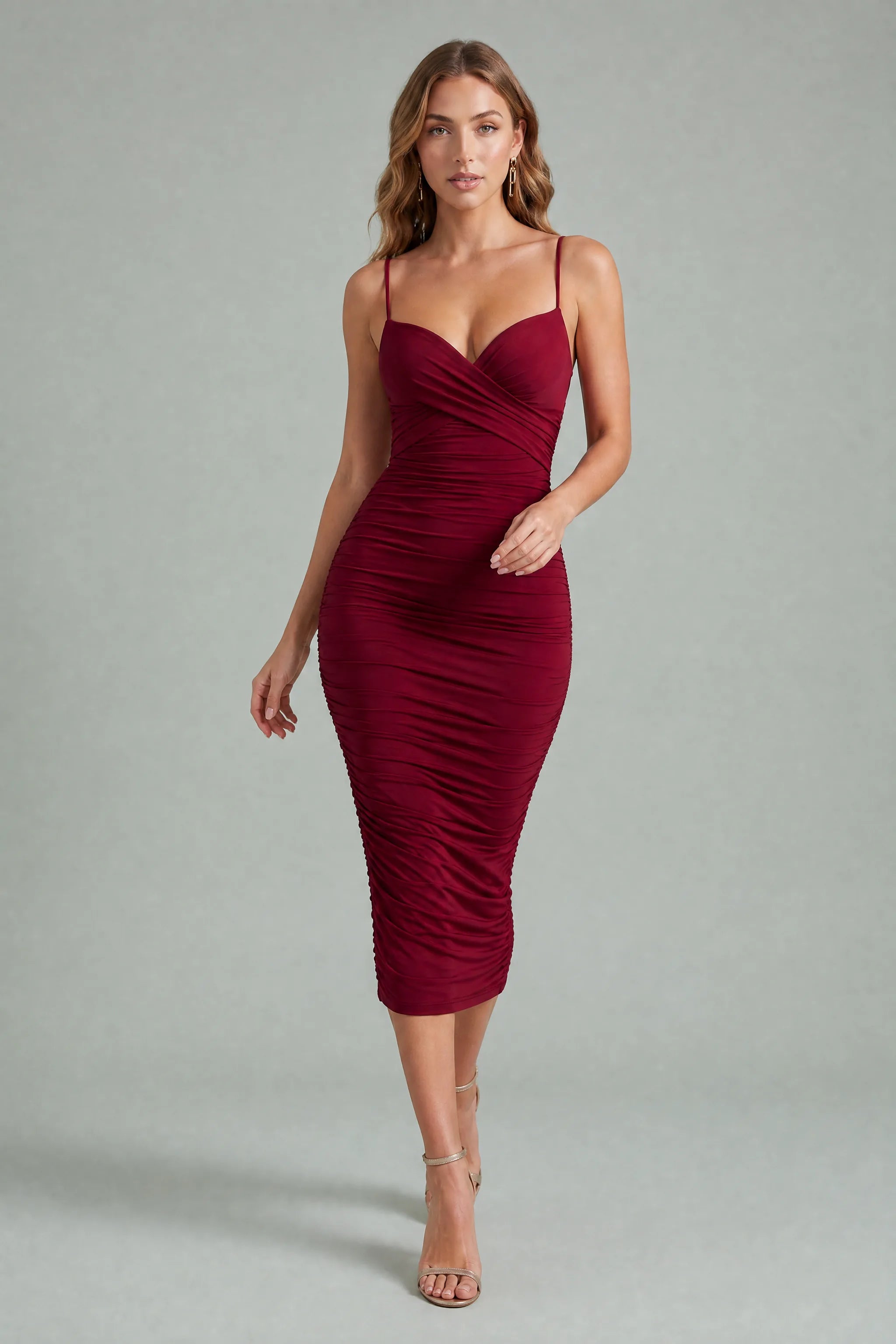 Robe moulante dos nu | Vue en mouvement | Lounelle Paris