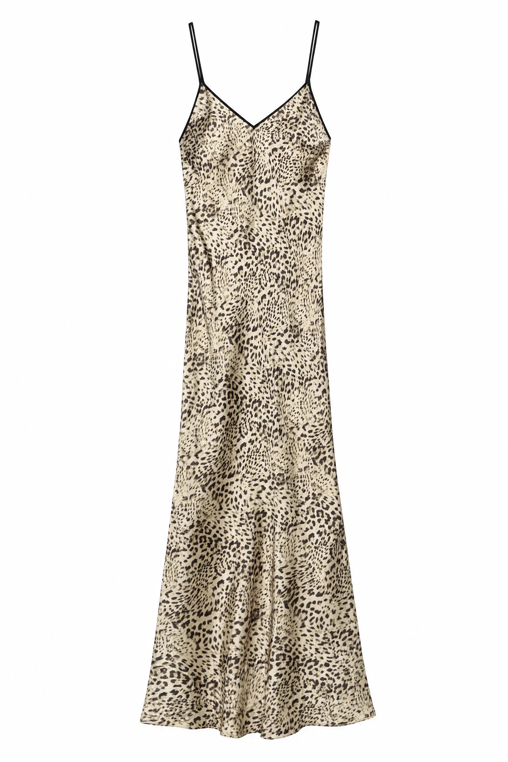 Robe nuisette léopard dos ouvert | Lounelle Paris