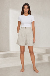 Short taille haute coupe ample | Lounelle Paris